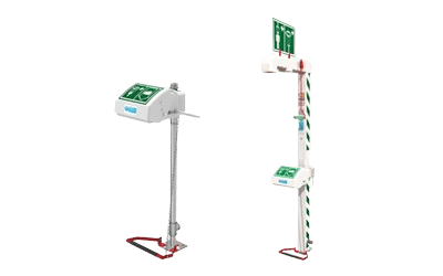 emergency safety showers and eyewash